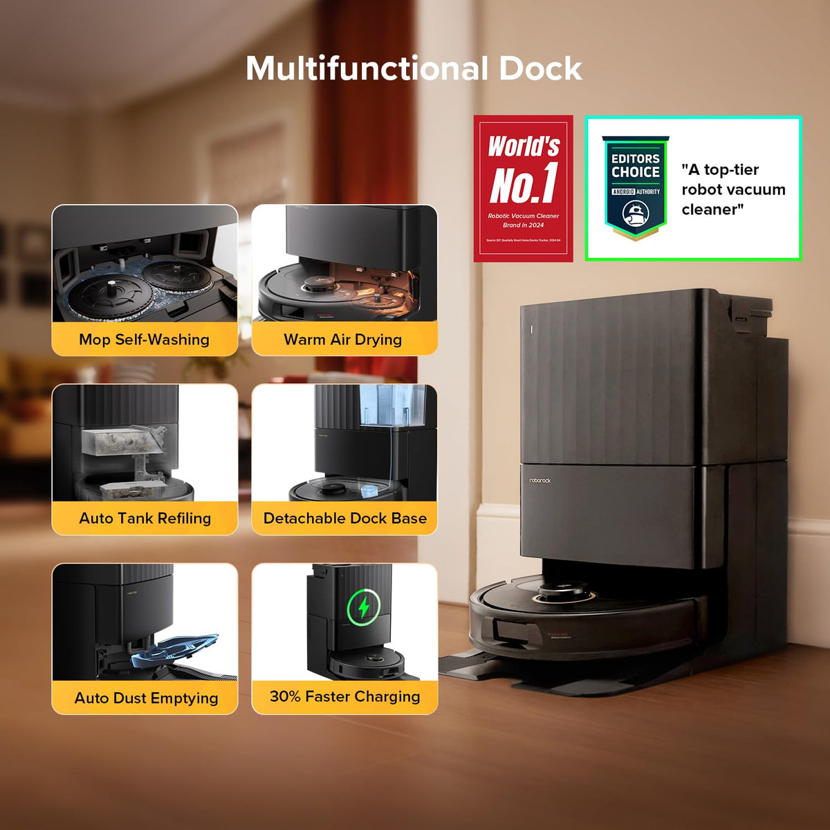Roborock Qrevo S5V Robot Vacuum and Mop