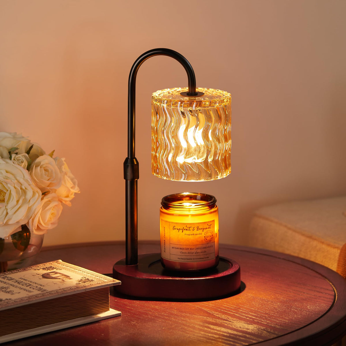 Homelist Candle Warmer Lamp with Timer and Adjustable Height