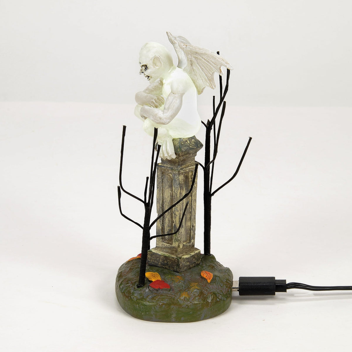 Department 56 Village Gargoyle Watching Over The Graveyard, 4 Inch
