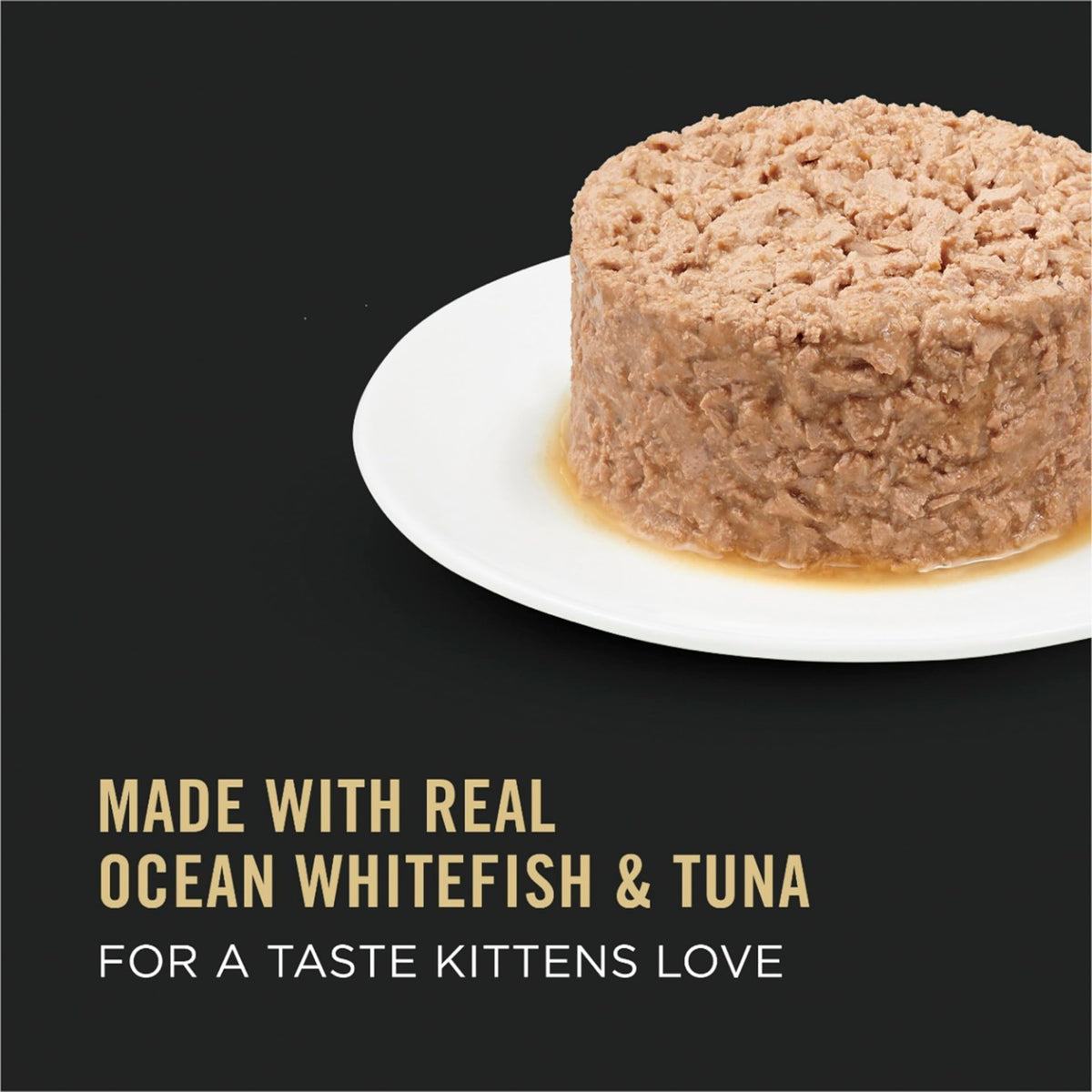 Purina Pro Plan Focus Kitten Wet Cat Food, Whitefish & Tuna, 24 x 3 oz