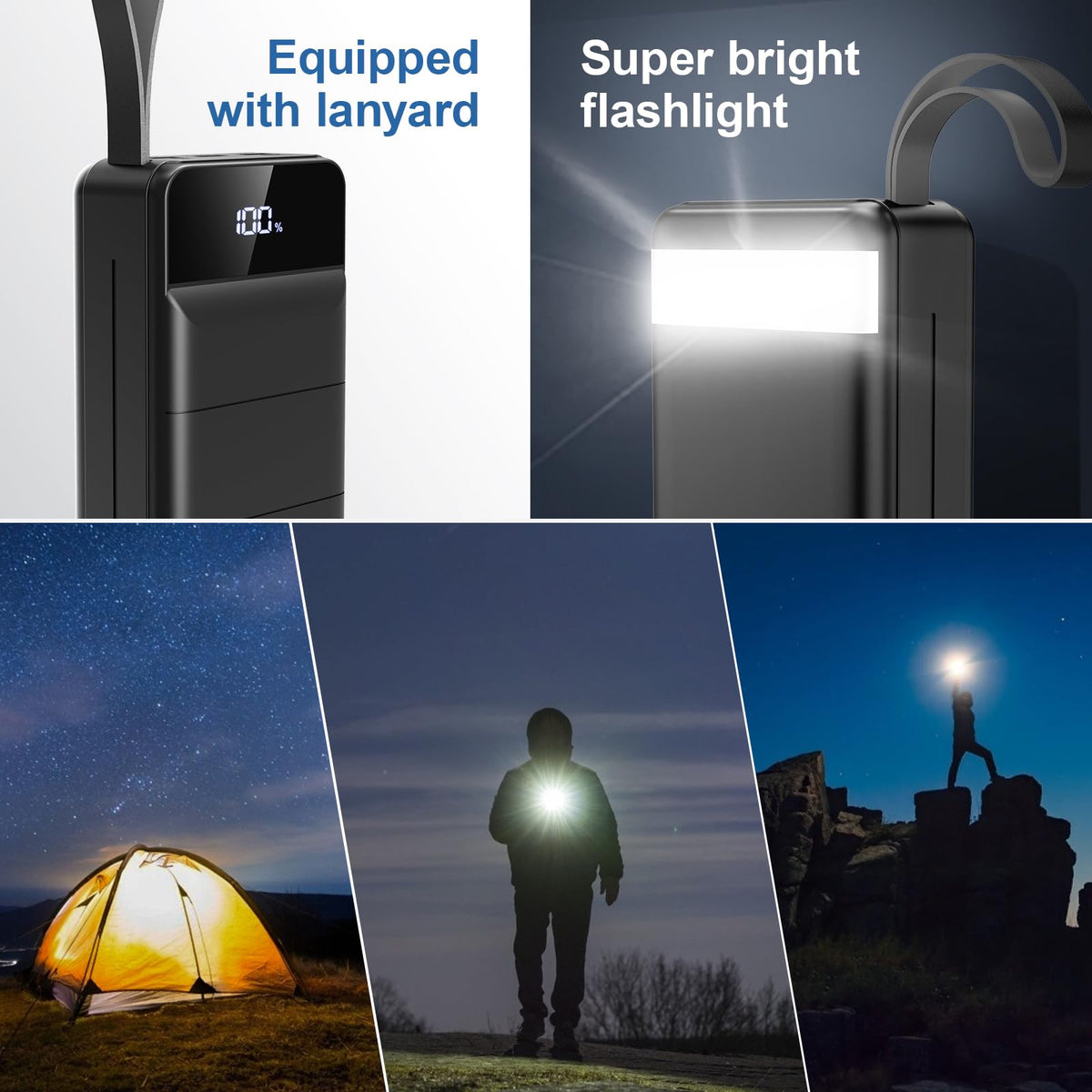 Power Bank 60000mAh, 22.5W Fast Charging