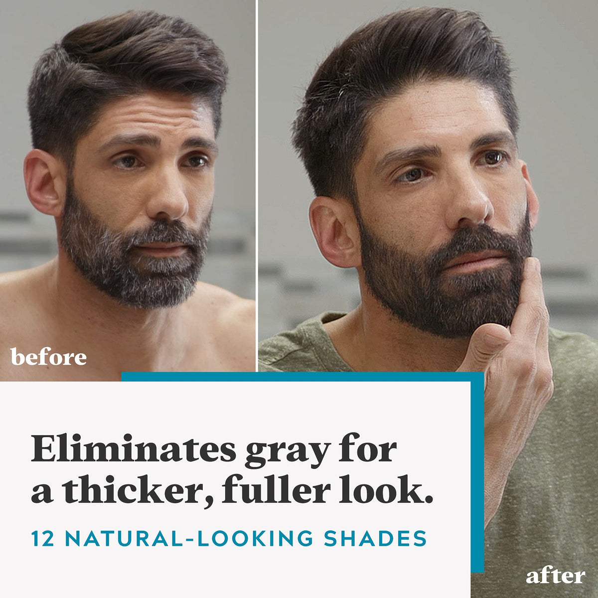 Just For Men Mustache and Beard Dye, Light Brown M-25, 3 Count