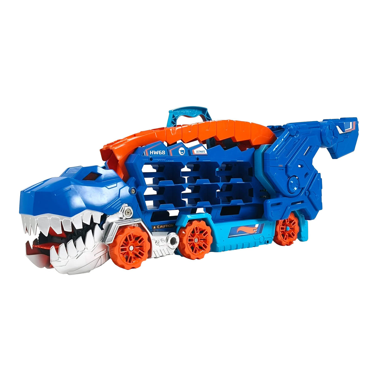 Hot Wheels City Ultimate T-Rex Transporter Track Set