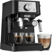 De'Longhi Stilosa Compact Manual Espresso Machine with Milk Frother