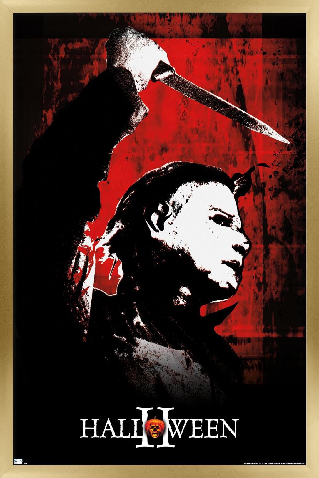 Halloween II Red Wall Poster