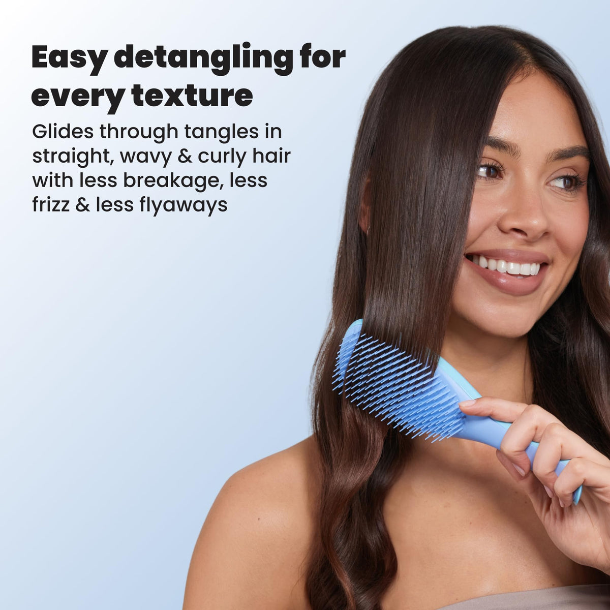 Tangle Teezer The Ultimate Detangler Hair Brush, Denim Blues