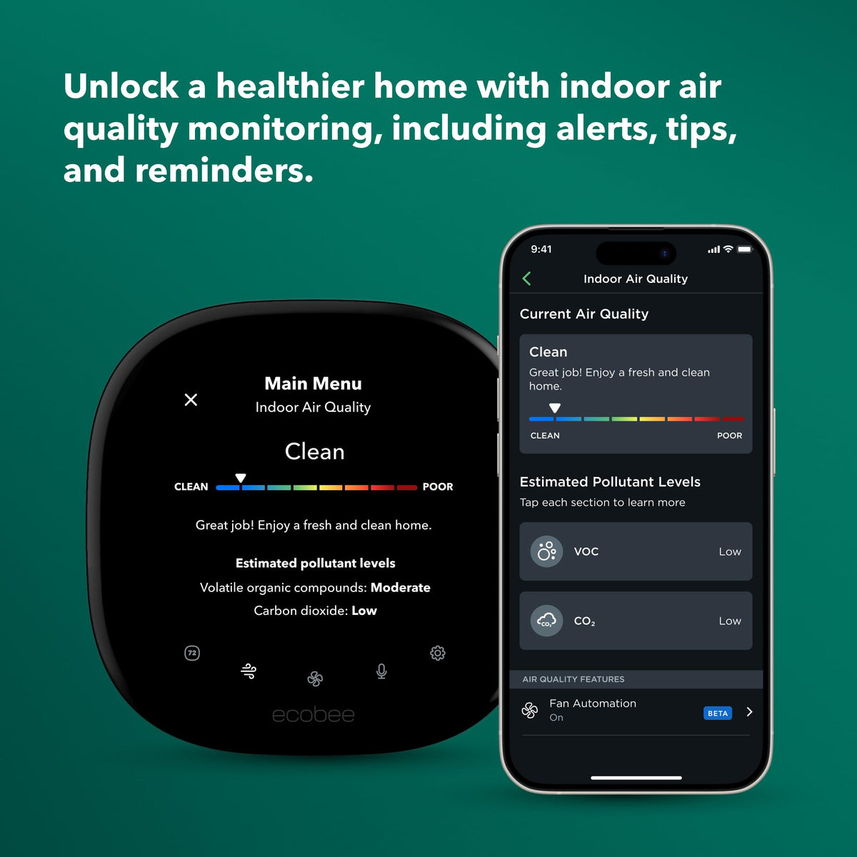 ecobee Smart Thermostat Premium with Smart Sensor