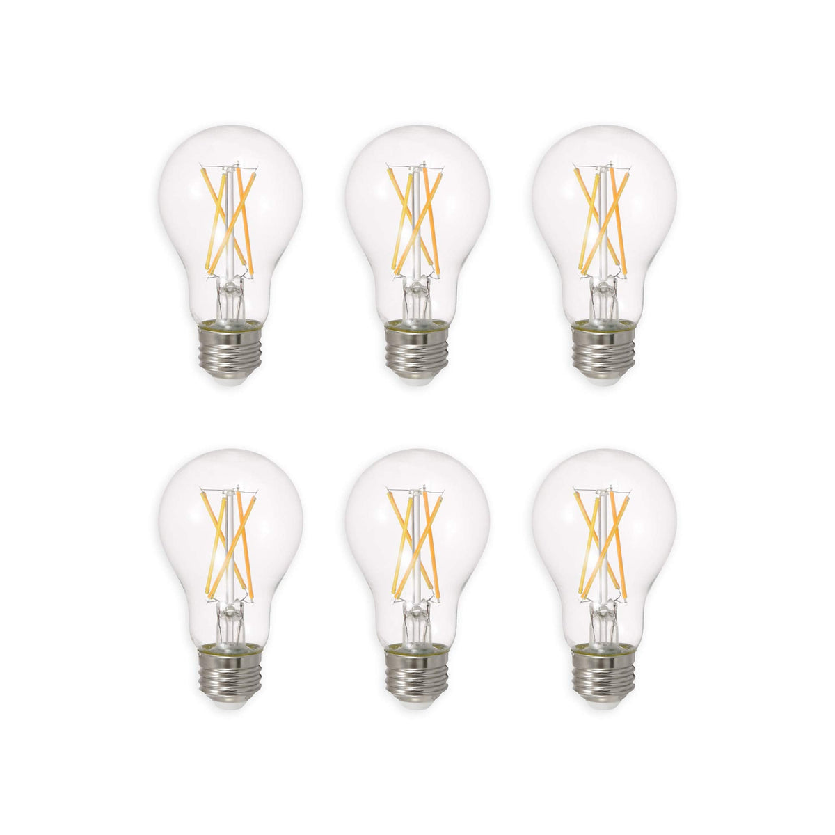 Sylvania LED TruWave Natural Series A19 Bulb, 8W, 2700K, 6 Count