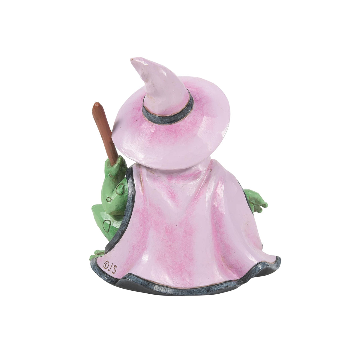 Enesco Jim Shore Heartwood Creek Halloween Frog Dressed as Witch Miniature