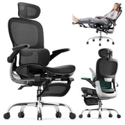 Ergonomic Mesh Office Chair with Tilt and Adjustable Headrest