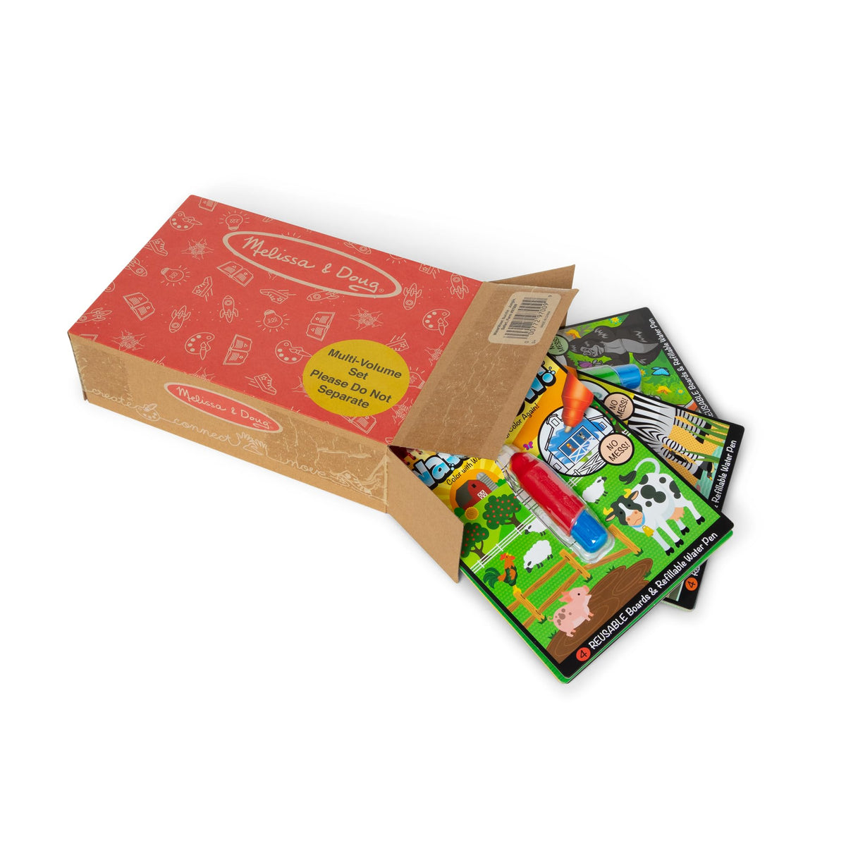 Melissa & Doug On the Go Water Wow! Colouring Pads (3 Pack)
