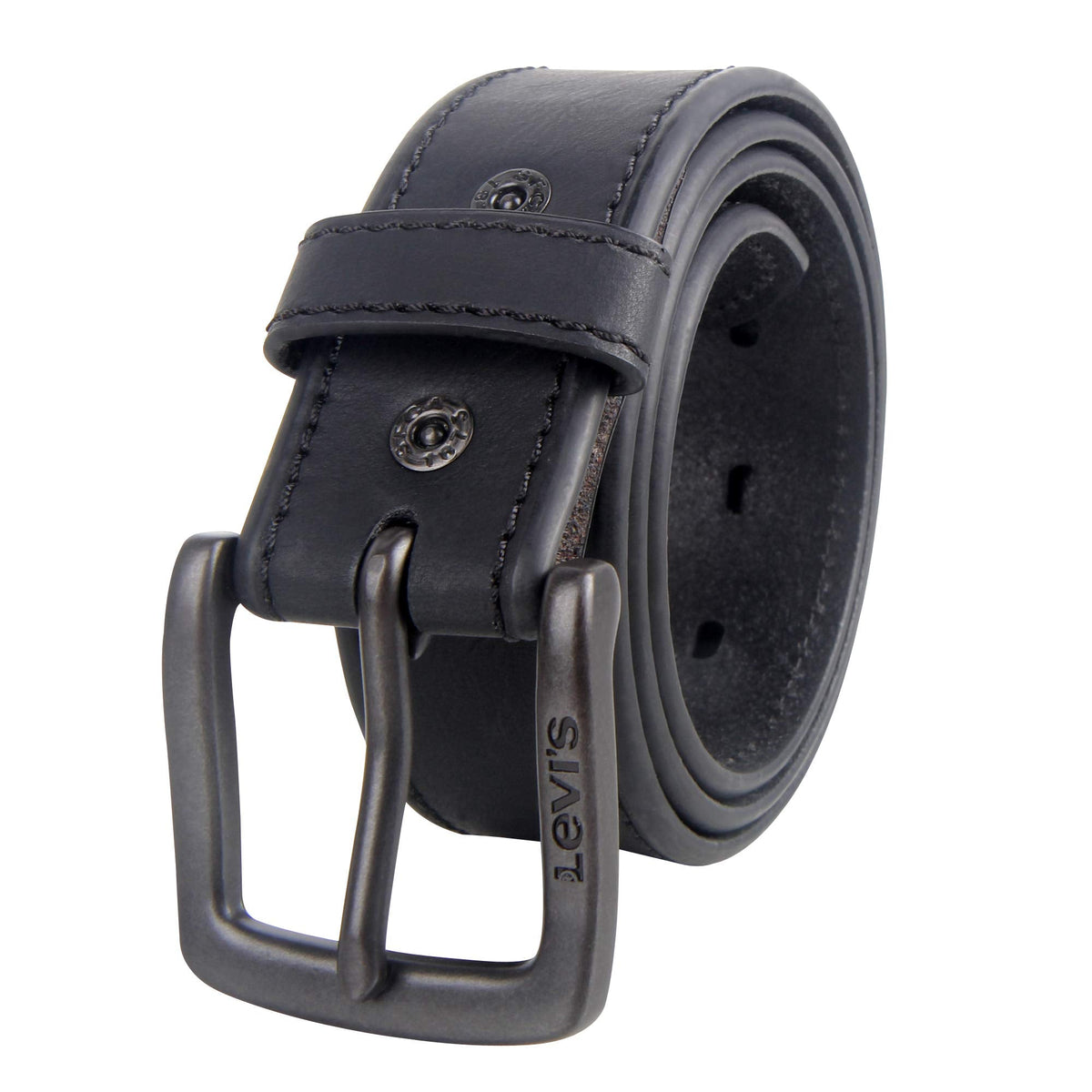 Levi's Men's Casual Dress Belt, Matte Black, Extra-Large (42-44)