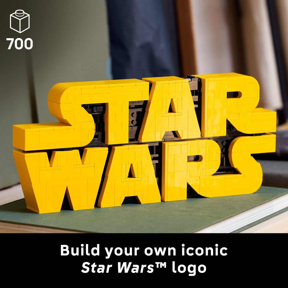 LEGO Star Wars Brick-Built Star Wars Logo, 75407