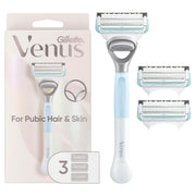 Venus Intimate Grooming Razor, 3 Up