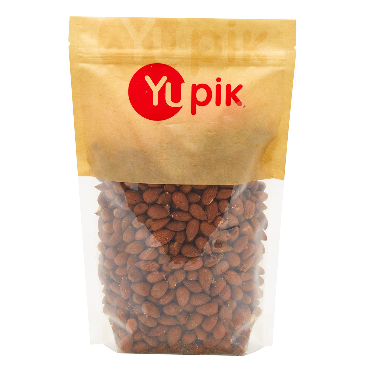 Yupik Roasted Unsalted Almonds, 1 kg, Gluten-Free, Kosher, Vegan