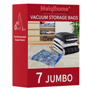 MEIQIHOME Jumbo Vacuum Storage Bags, 39 x 27.5 in, 7 Pack