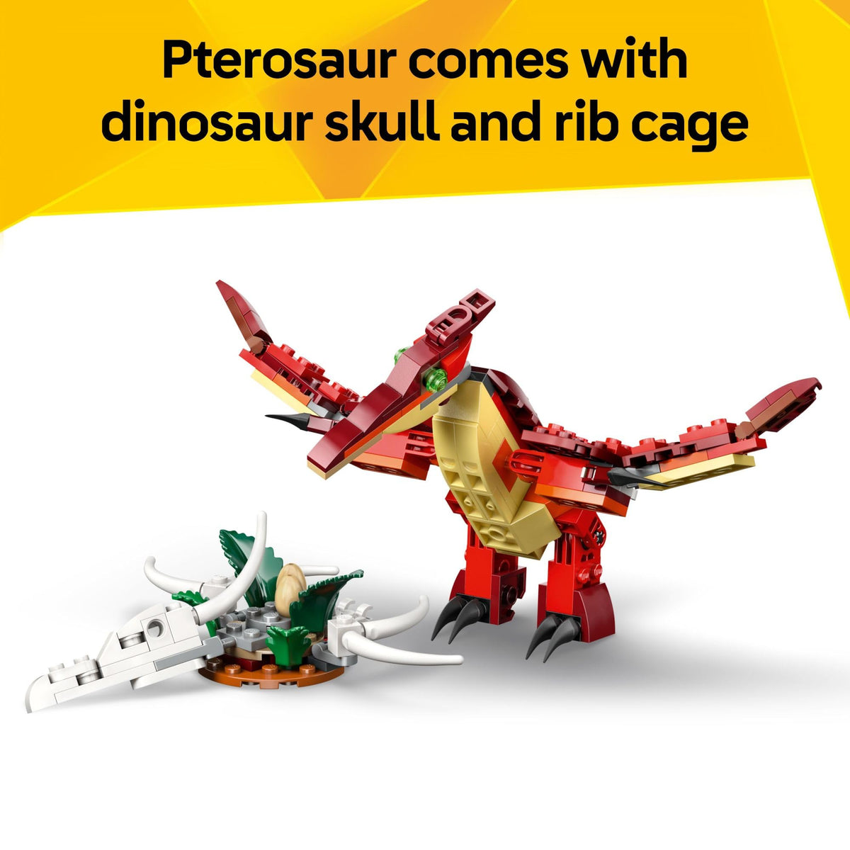 LEGO Creator 3-in-1 Fierce Dinosaur Building Set 31379