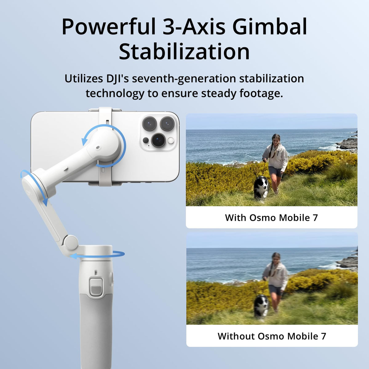 DJI Osmo Mobile 7 Phone Gimbal Stabilizer