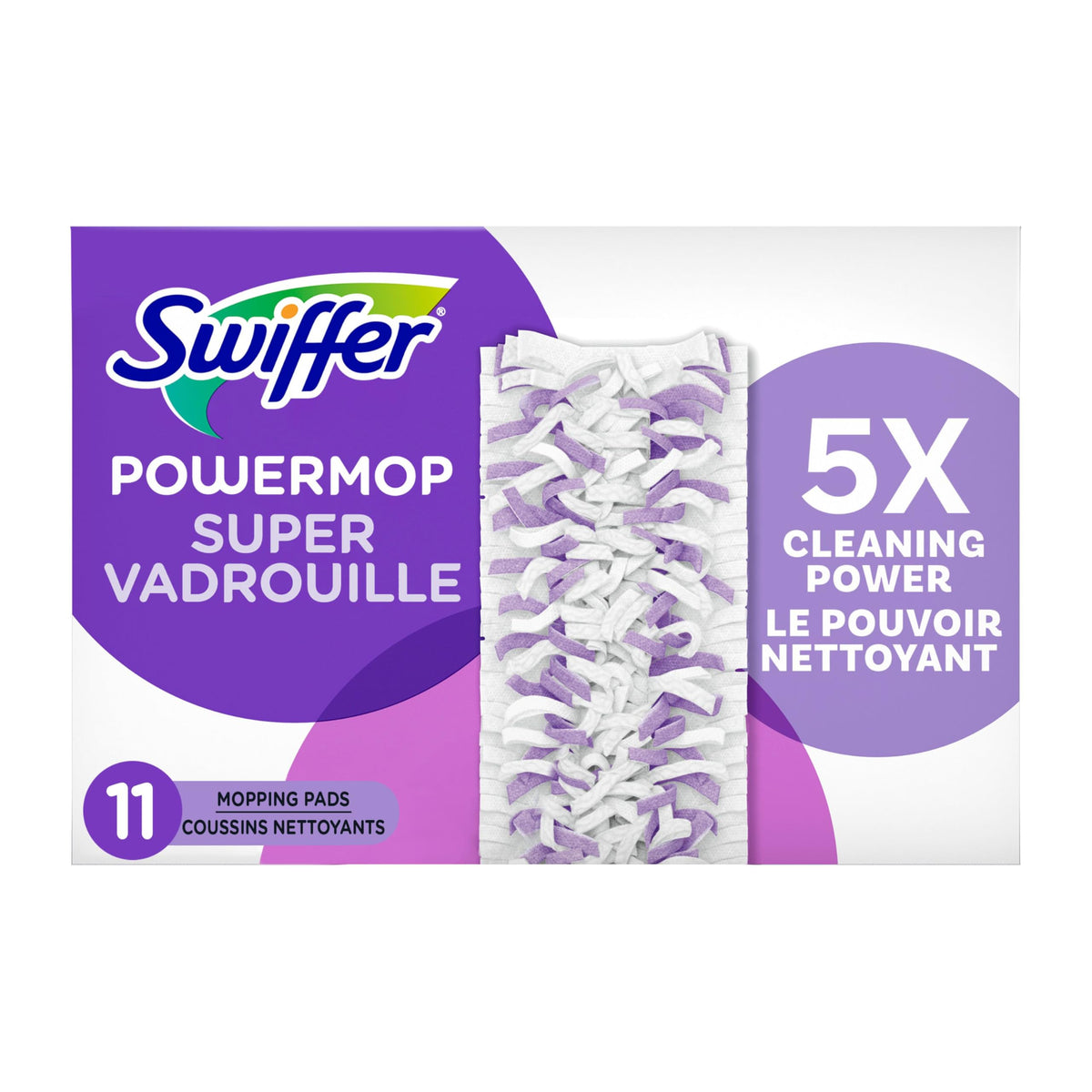 PowerMop Multi-Surface Mopping Pad Refills, 11 Count