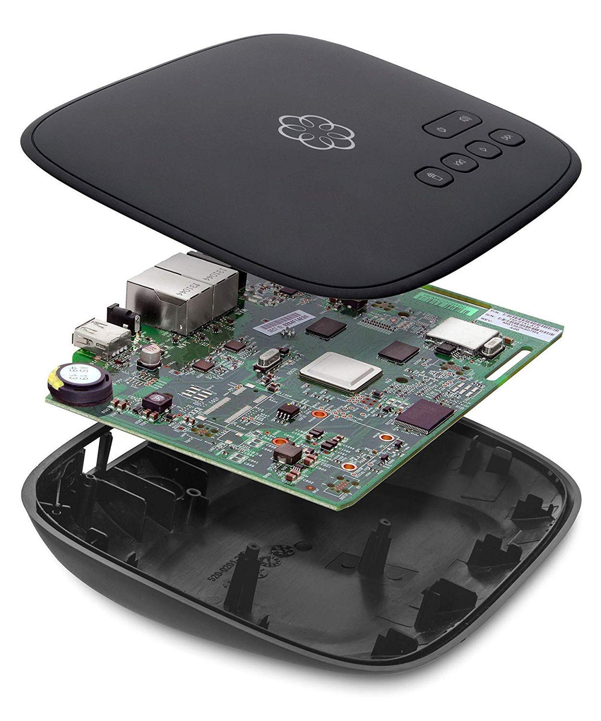 Ooma Telo Air 2 VoIP Home Phone Service, Wireless and Bluetooth, Black