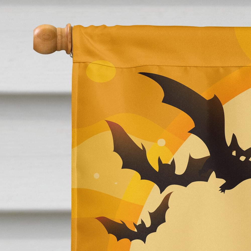 Caroline's Treasures BB4336CHF Poodle White Flag, Large