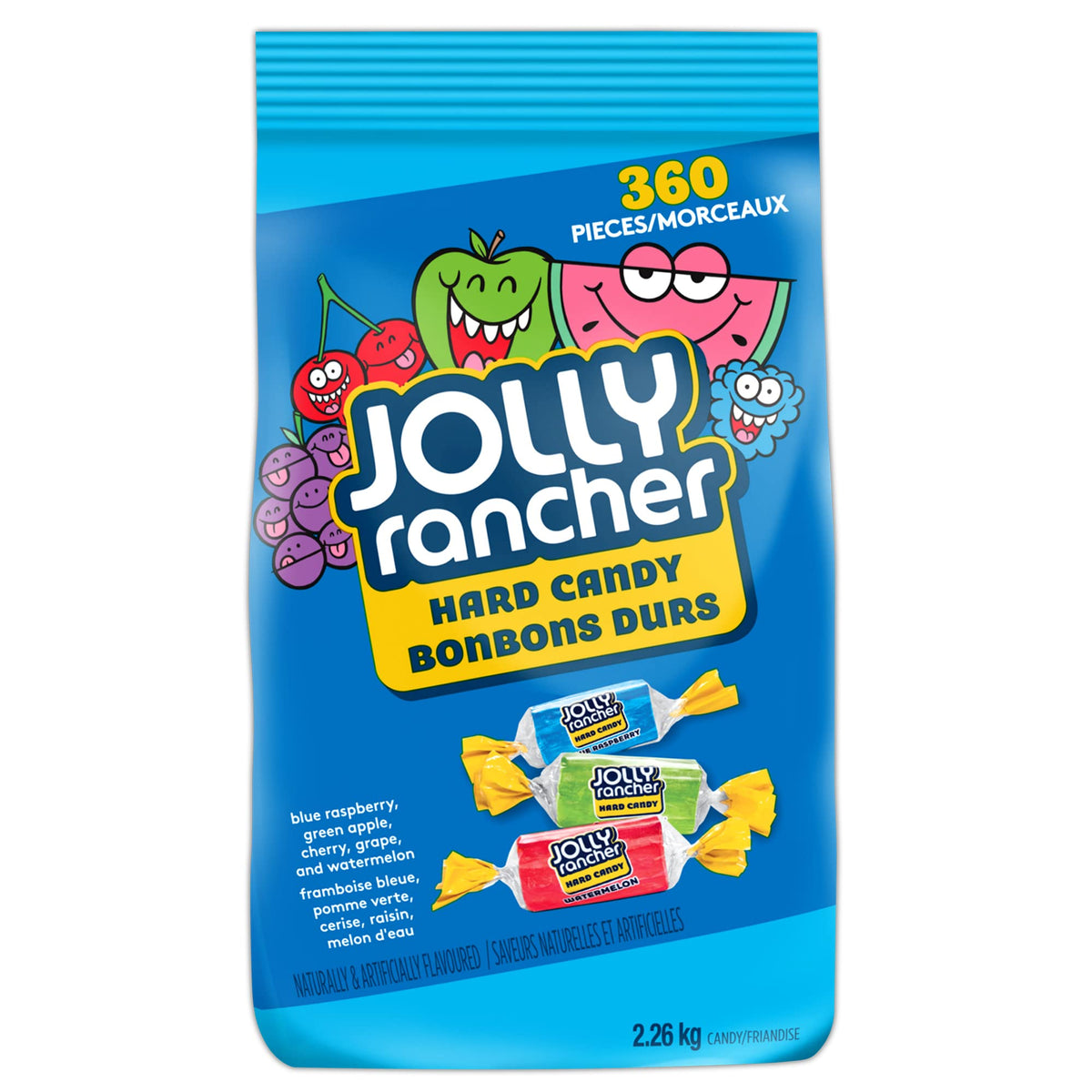 Jolly Rancher Assorted Hard Candy, 360 Count, 2.26 kg