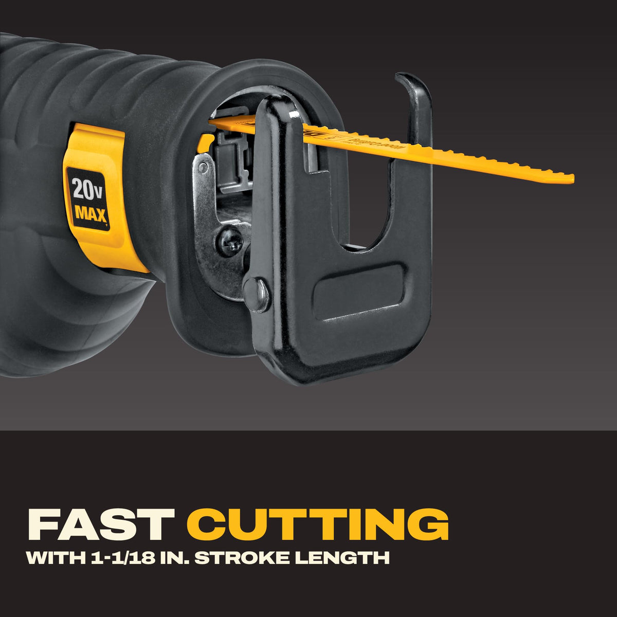DEWALT 20V MAX Reciprocating Saw, Tool Only, DCS380B