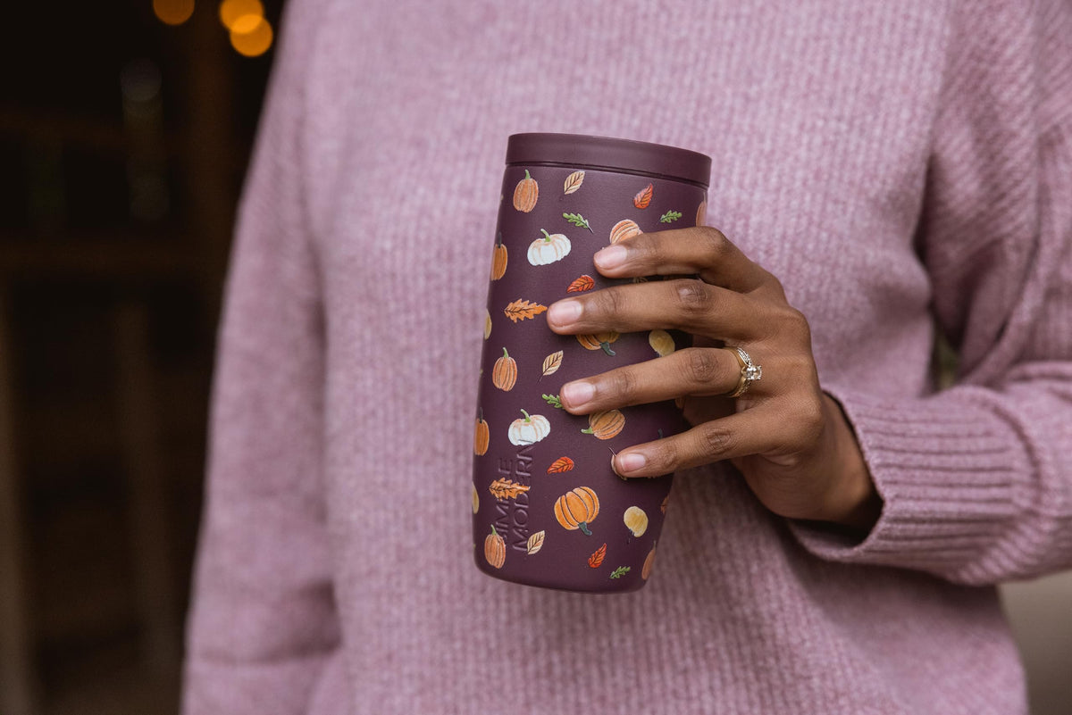 Simple Modern Halloween Travel Coffee Mug, 16 oz, Pumpkins