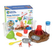 Learning Resources Fizzy Volcano Science Lab, 13 Pieces, Ages 4+