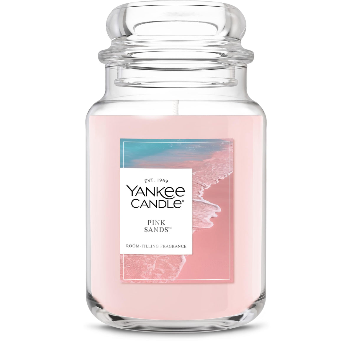 Yankee Candle Large Jar Scented Candle, Pink Sands, 22oz