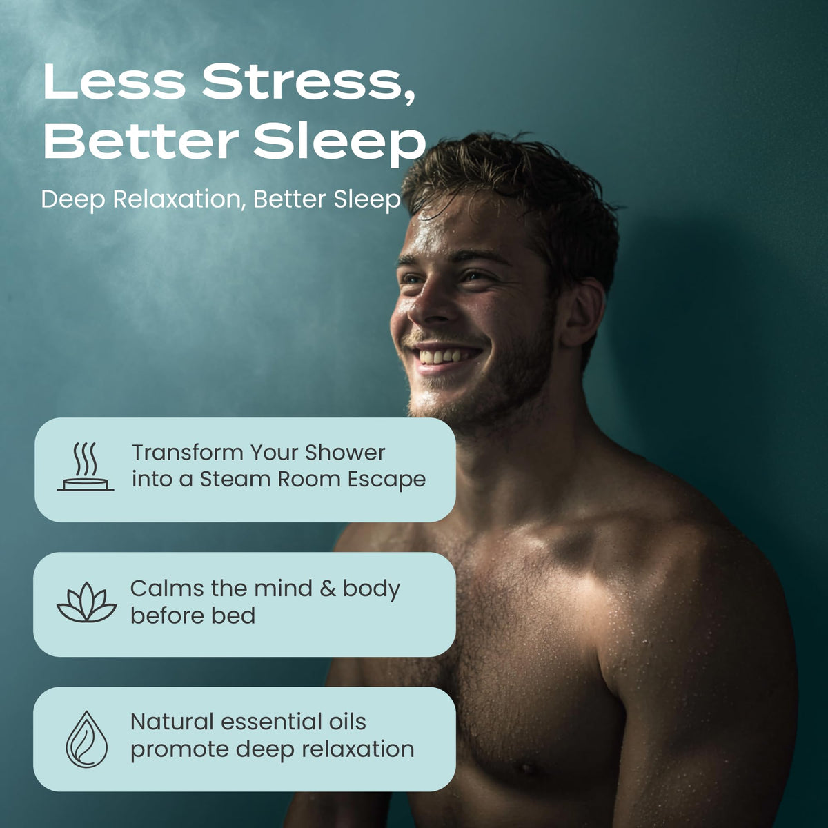Body Restore Shower Steamers, Eucalyptus, 15 Pack