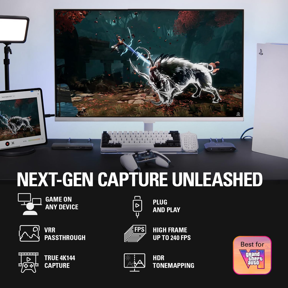 Elgato 4K X Capture Card, HDMI 2.1