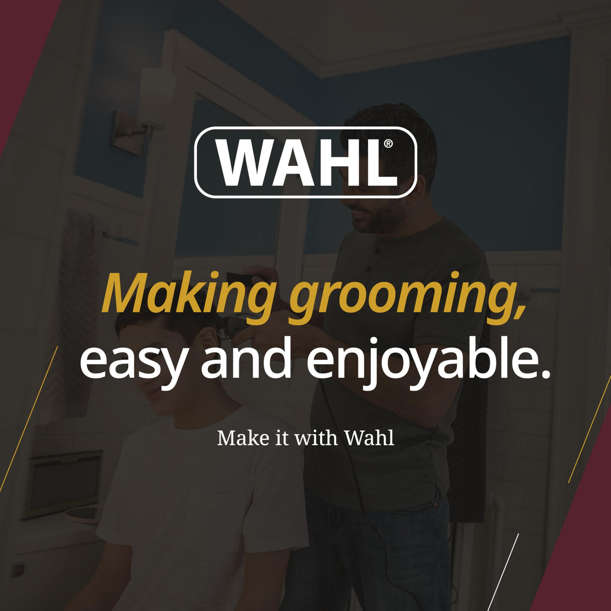 Wahl Sure Cut Home Haircutting Kit, Electric Clipper, 3101