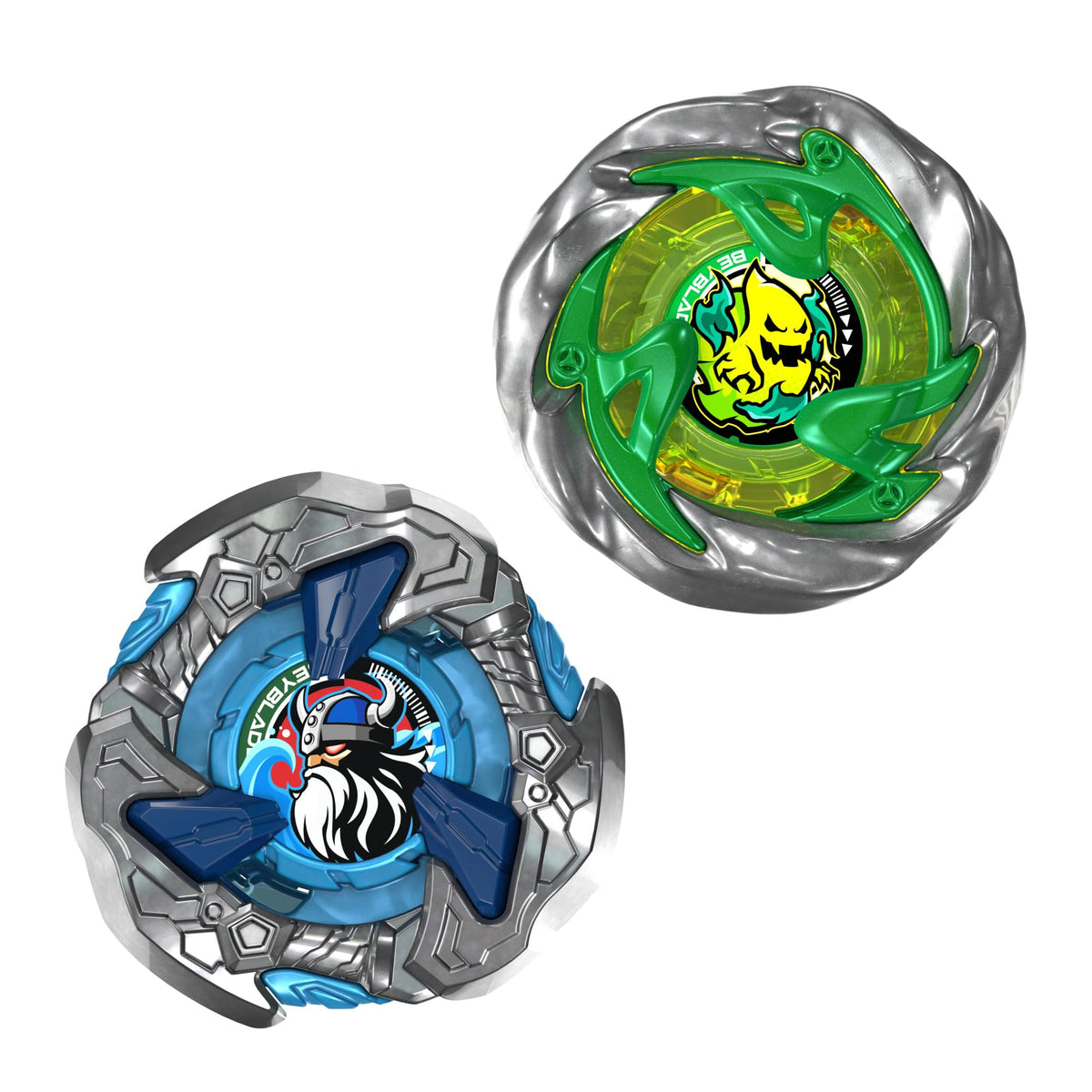 Beyblade X Circle Ghost 4-60LR UX & Hack Viking 4-55O UX Dual Pack