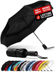 Repel Windproof Compact Travel Umbrella, Auto Folding
