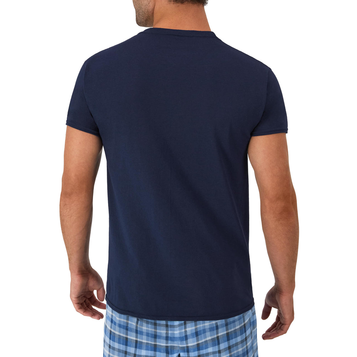 Hanes Men's Pocket Undershirt Pack, Crew Neck, Assorted, 6 Pack, XL