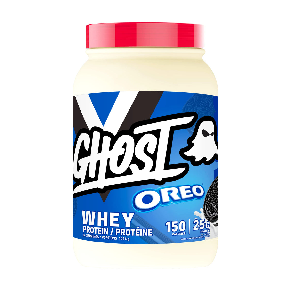 Ghost Whey Protein Powder, Oreo, 2lb