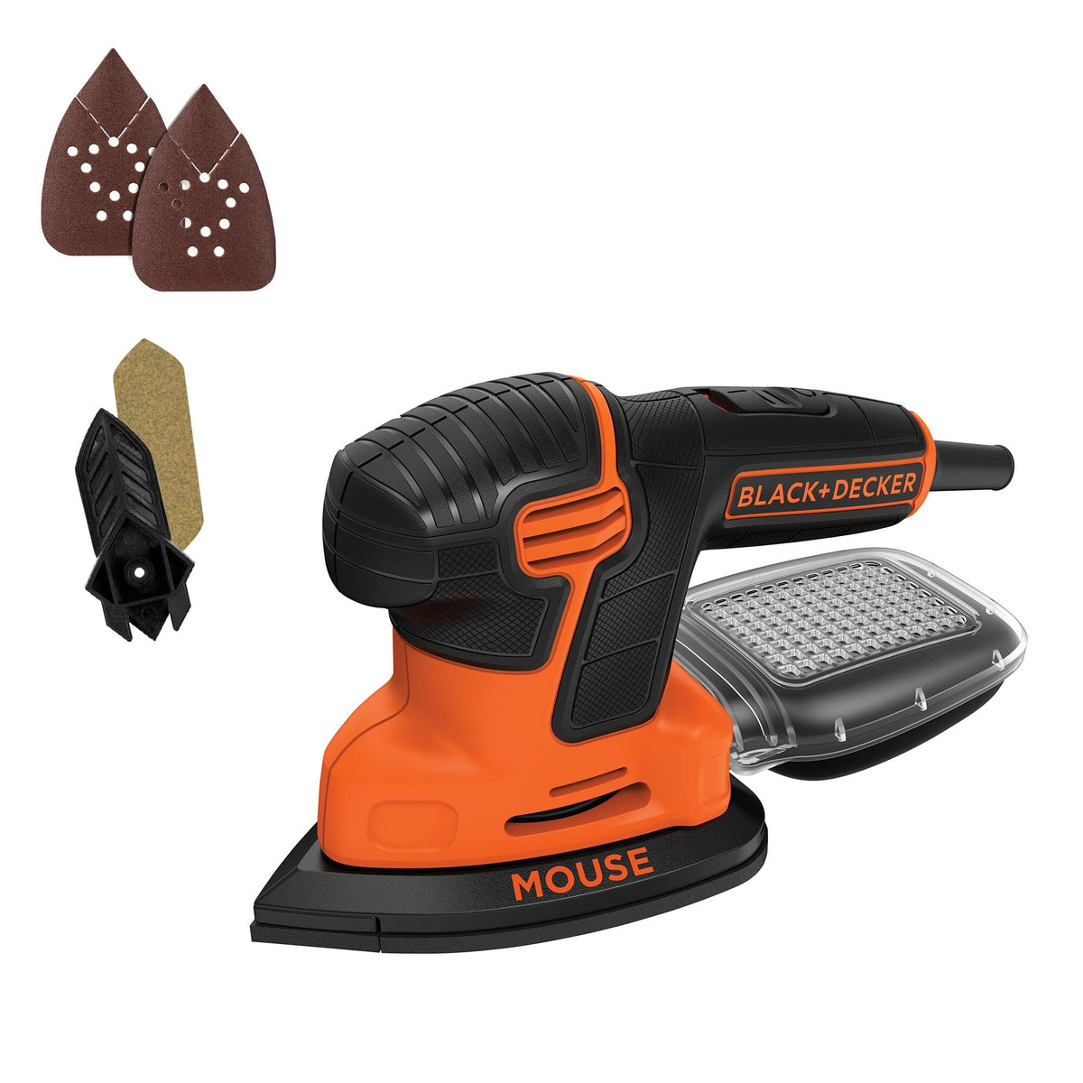 BLACK+DECKER MOUSE 1.2 Amp Electric Detail Sander, BDEMS600