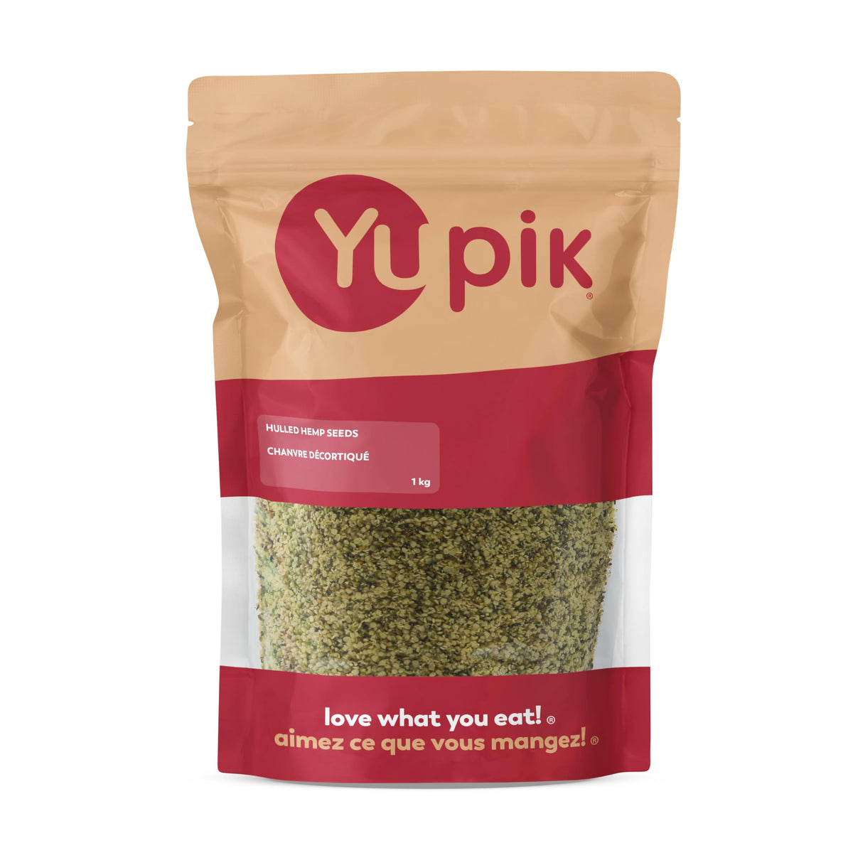 Yupik Canadian Hulled Hemp Seeds, 1 kg