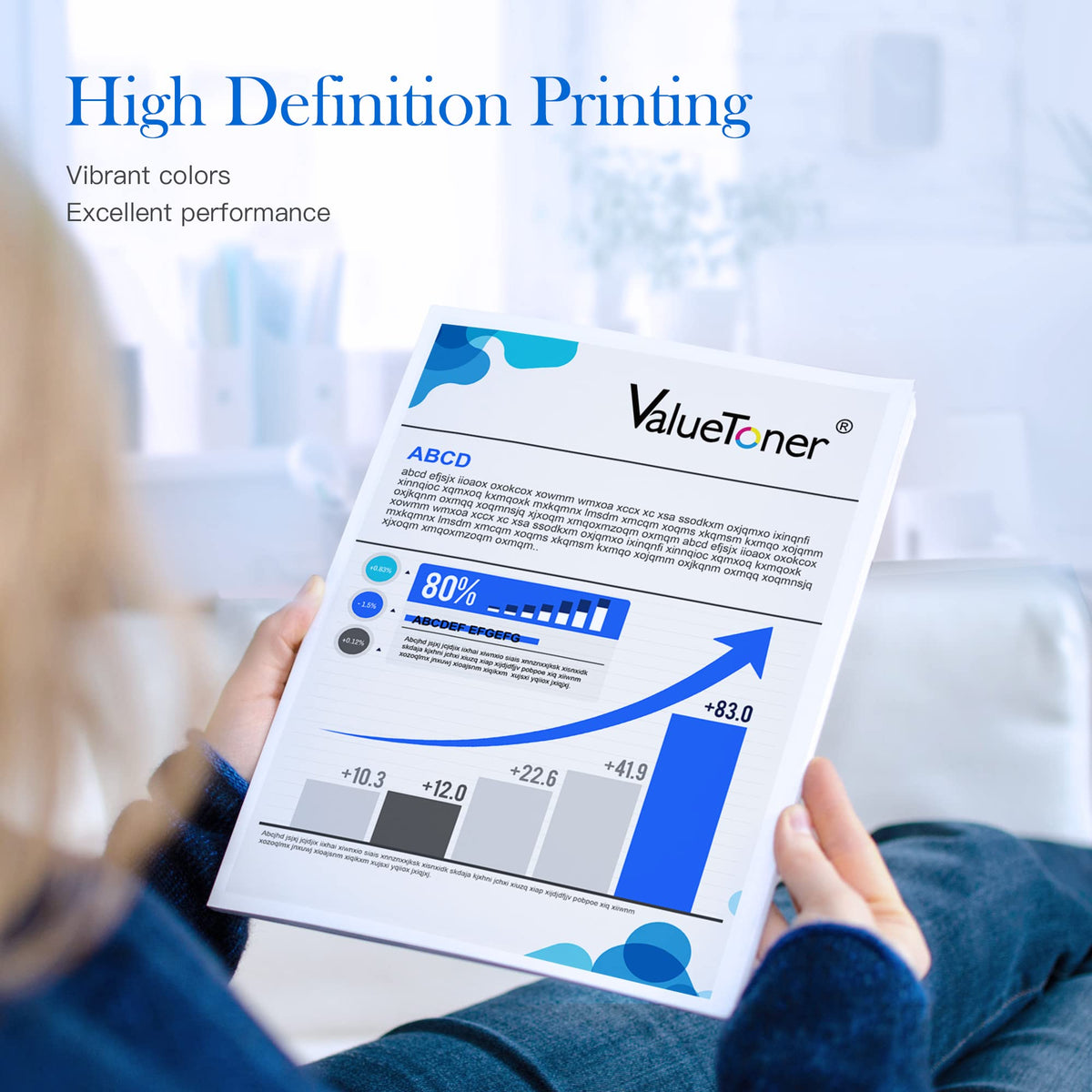 Valuetoner 245XL 246XL Ink Cartridges for Canon, Black & Colour