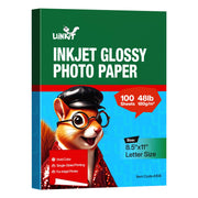 Uinkit Glossy Inkjet Photo Paper, 8.5" x 11", 100 Sheets