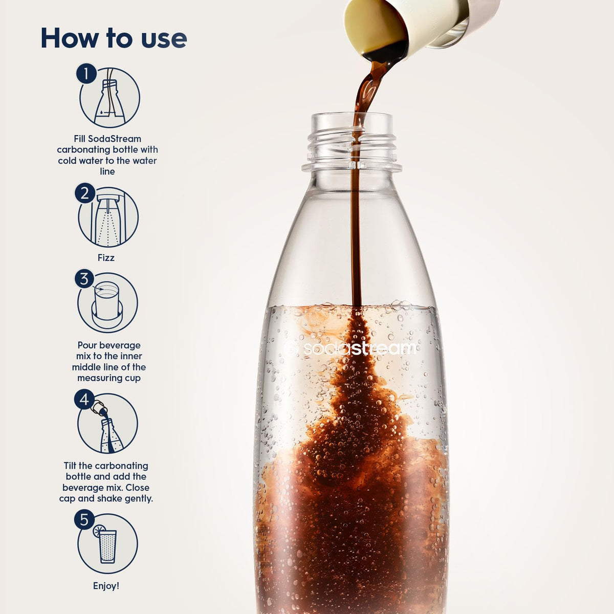 SodaStream Pepsi Beverage Mix, 440ml, 4 Pack
