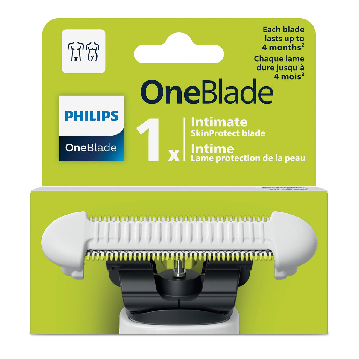 Philips OneBlade Intimate Replacement Blade, QP219/50