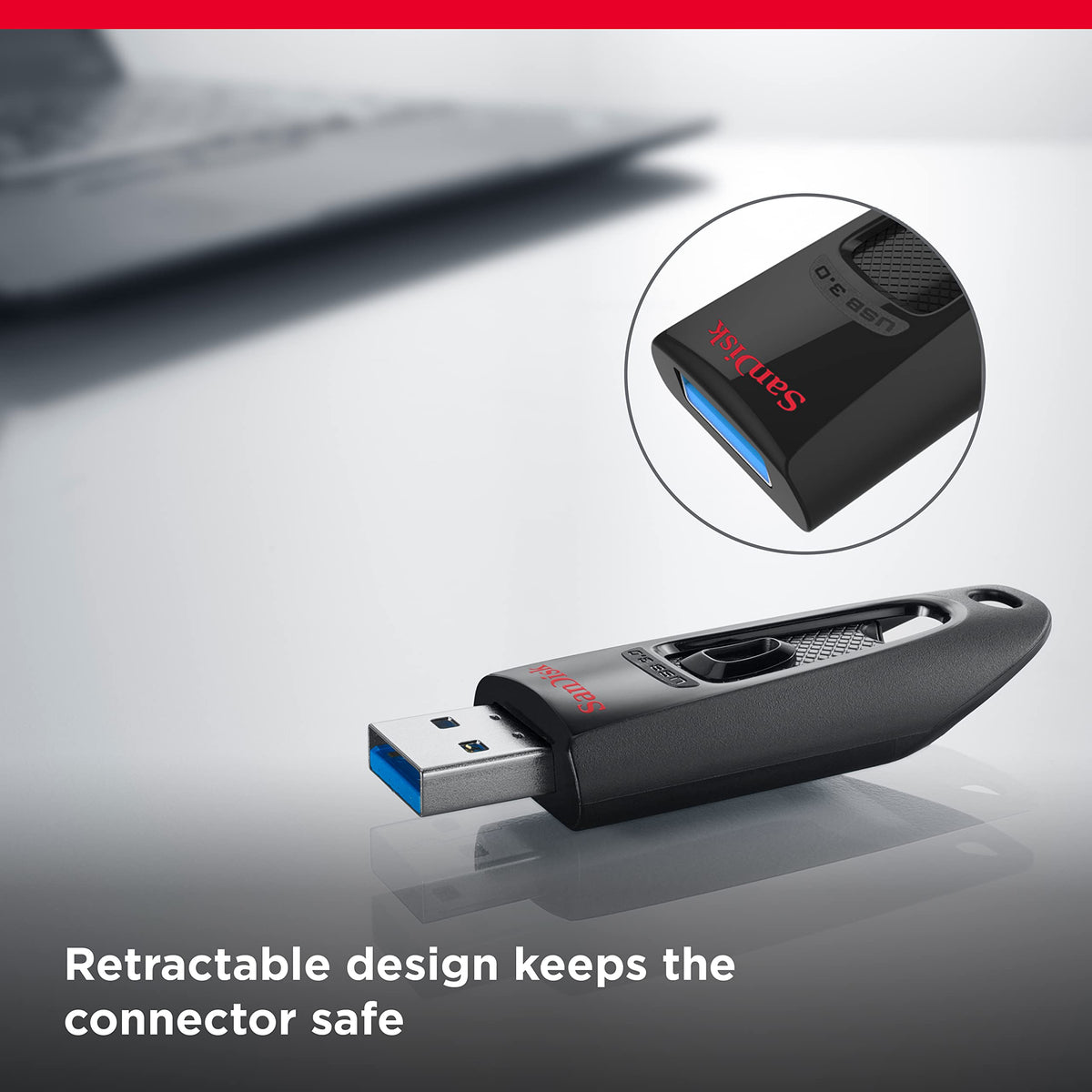 SanDisk Ultra USB 3.0 Flash Drive, 512GB, SDCZ48-512G-G46