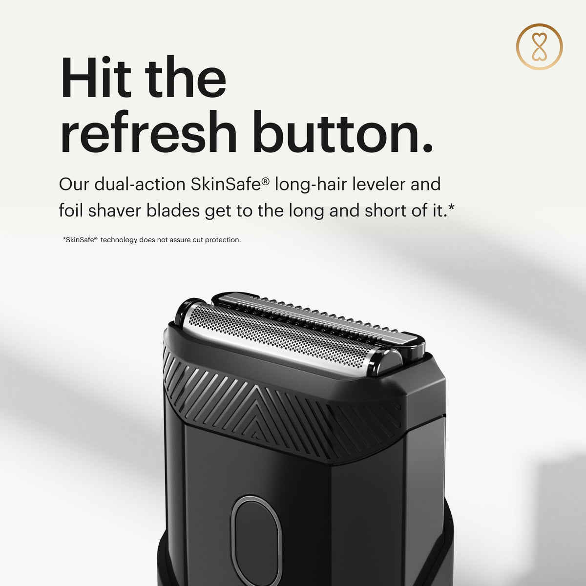 Manscaped The Handyman Men's Compact Foil Face Shaver, USB-C