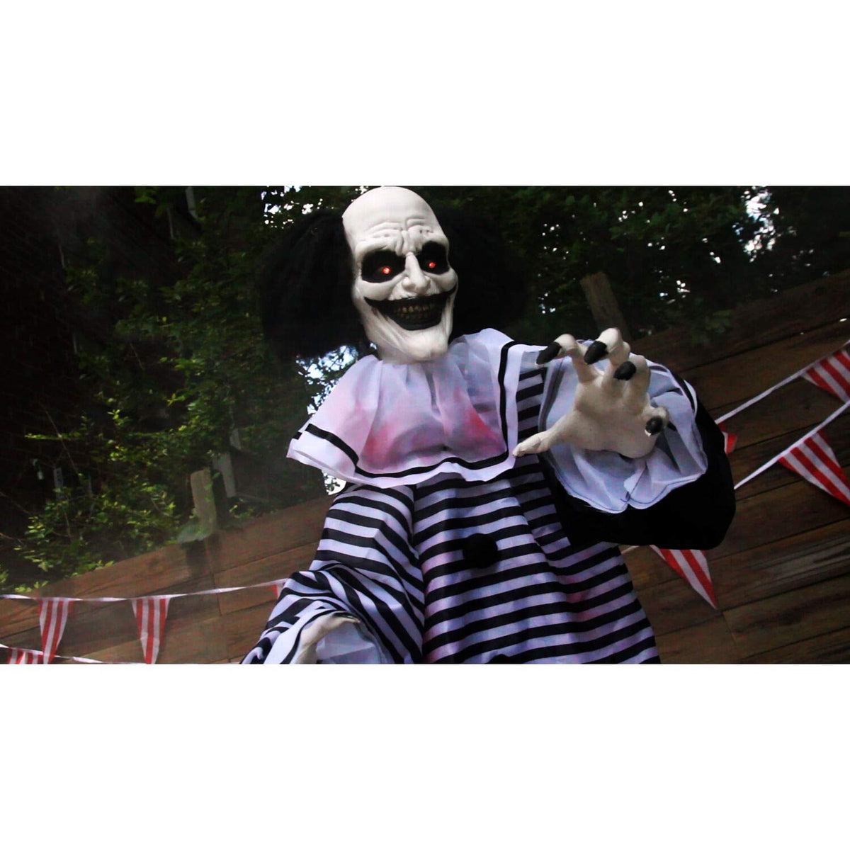 Haunted Hill Farm Animatronic Talking Clown