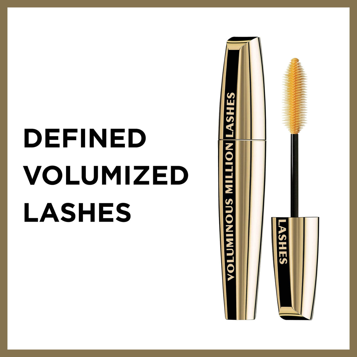 L'Oréal Paris Million Lashes Mascara, Blackest Black, 0.3 fl oz