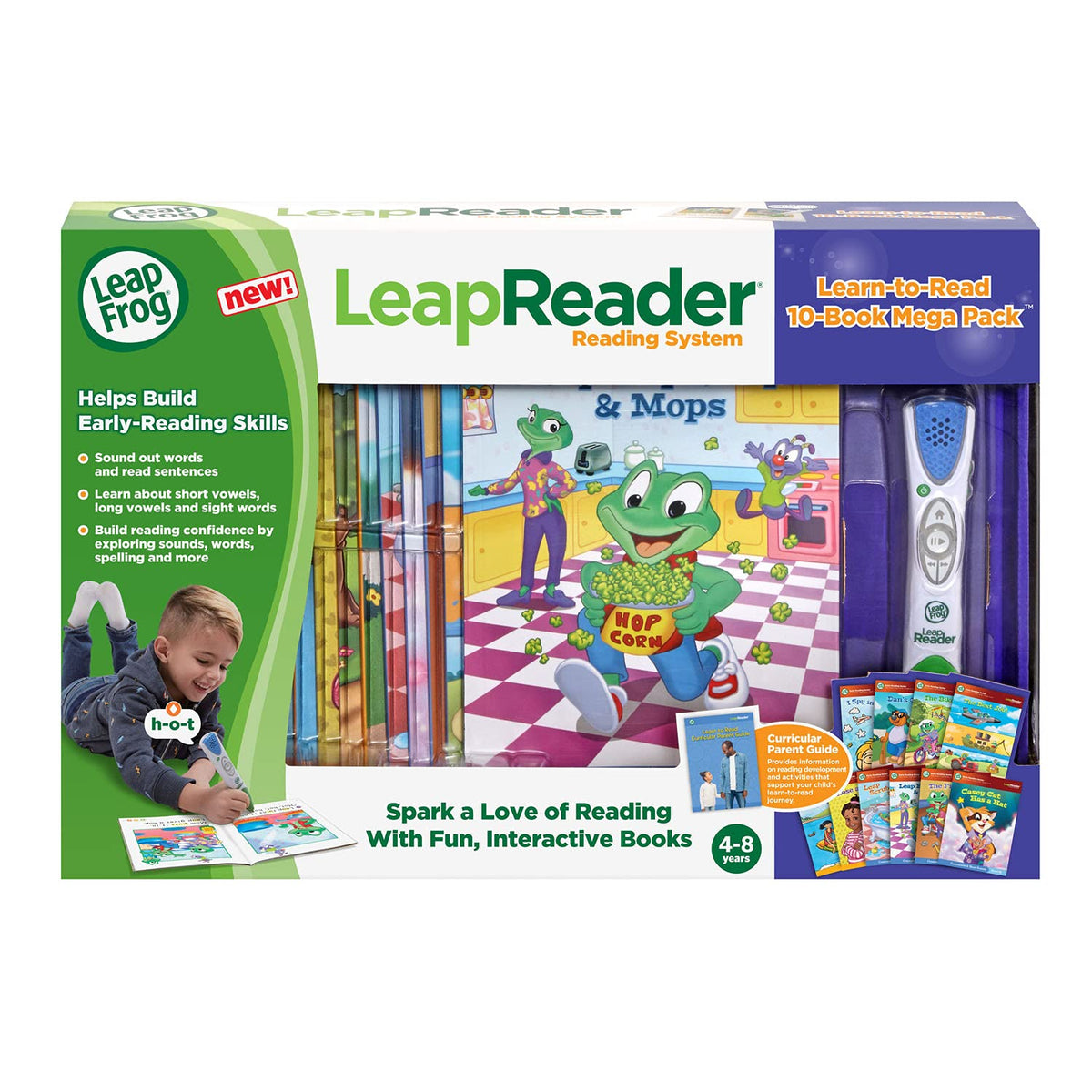 LeapFrog LeapReader Learn-to-Read 10-Book Mega Pack, English