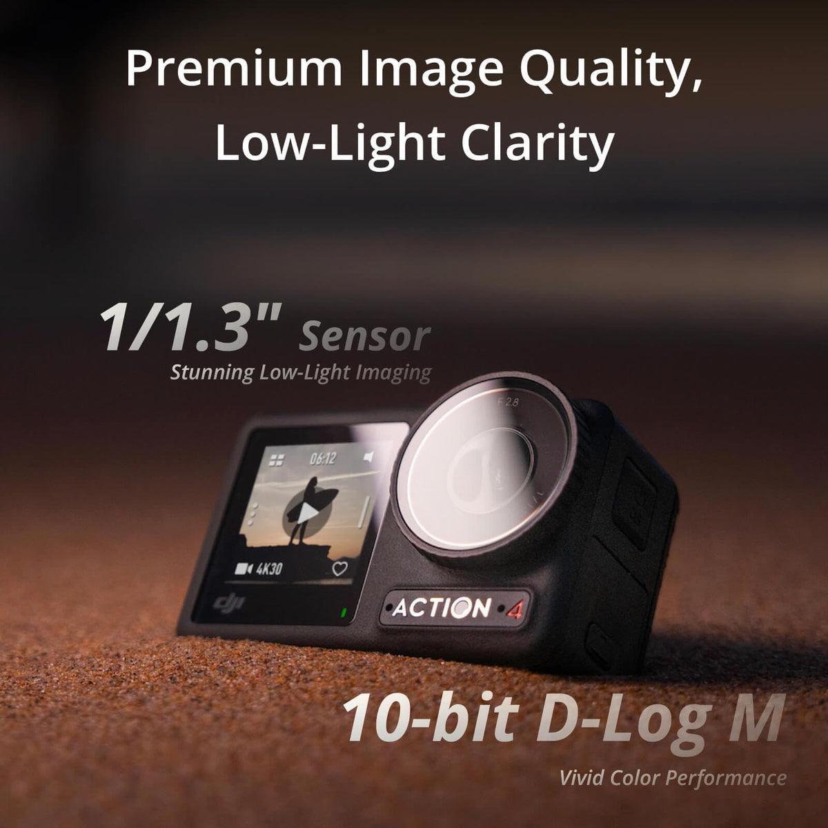 DJI Osmo Action 4 Essential Combo 4K Action Camera
