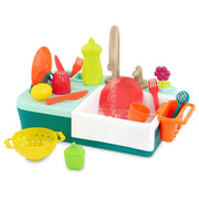 B. toys Play Sink, Splash-n-Scrub with Running Water Faucet